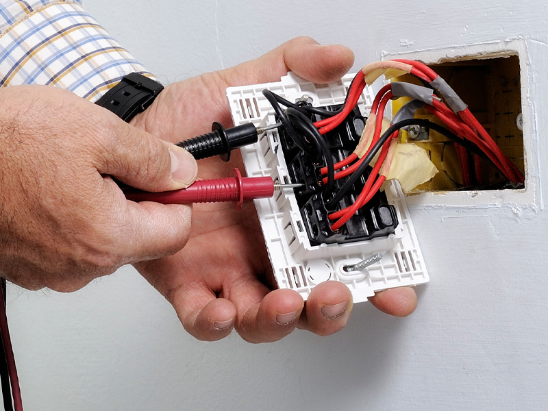 outlet and wires repair by electrician canton ga